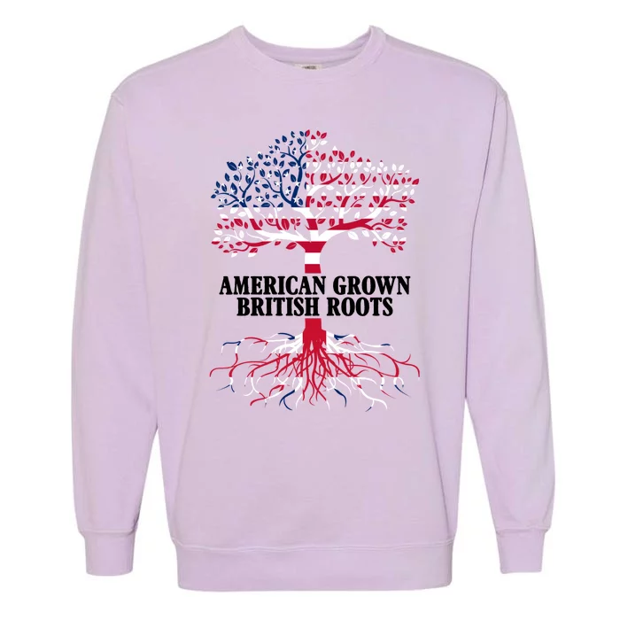 American Grown British Roots Garment-Dyed Sweatshirt