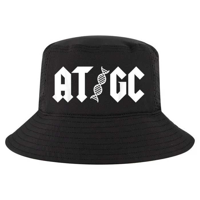 At Gc Biology Dna Strand Double Helix Teacher Pupil Student Cool Comfort Performance Bucket Hat