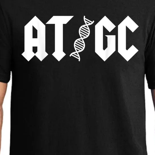 At Gc Biology Dna Strand Double Helix Teacher Pupil Student Pajama Set