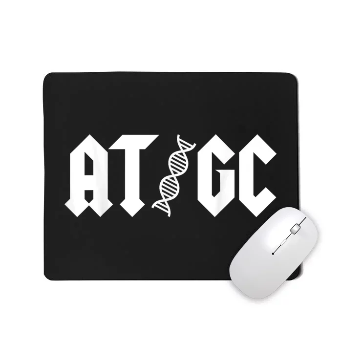 At Gc Biology Dna Strand Double Helix Teacher Pupil Student Mousepad