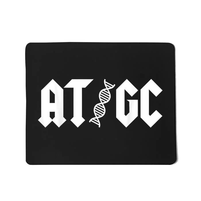 At Gc Biology Dna Strand Double Helix Teacher Pupil Student Mousepad