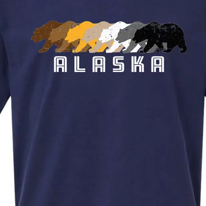 Alaska Gay Bear Distressed Sueded Cloud Jersey T-Shirt