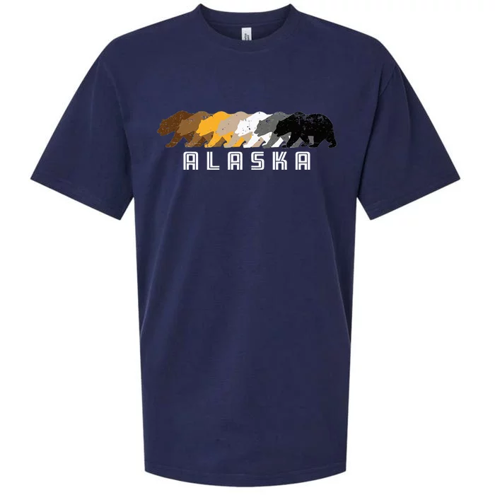 Alaska Gay Bear Distressed Sueded Cloud Jersey T-Shirt