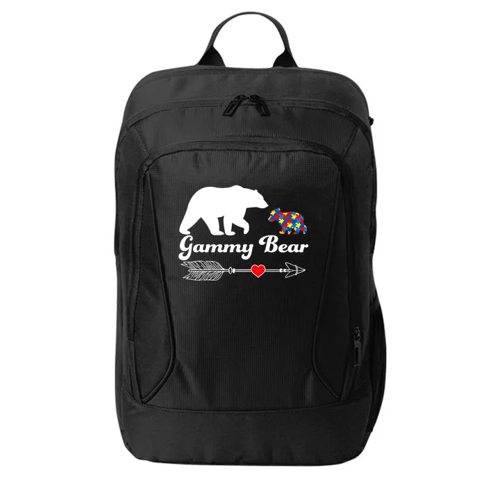 Autism Gammy Bear Puzzle Autism Awareness Autistic Support Funny Gift City Backpack