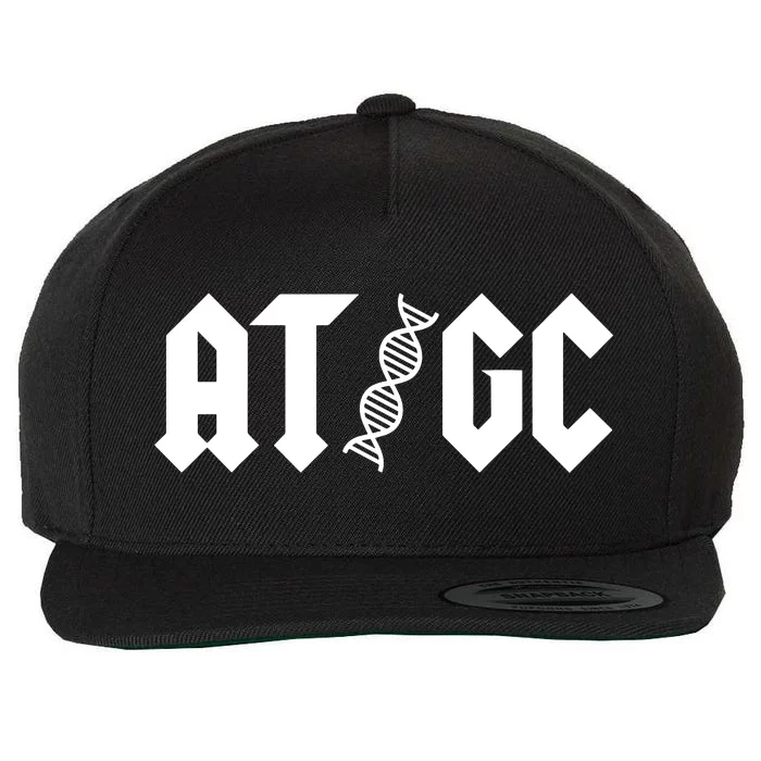 At Gc Biology Dna Strand Double Helix Teacher Pupil Student Wool Snapback Cap