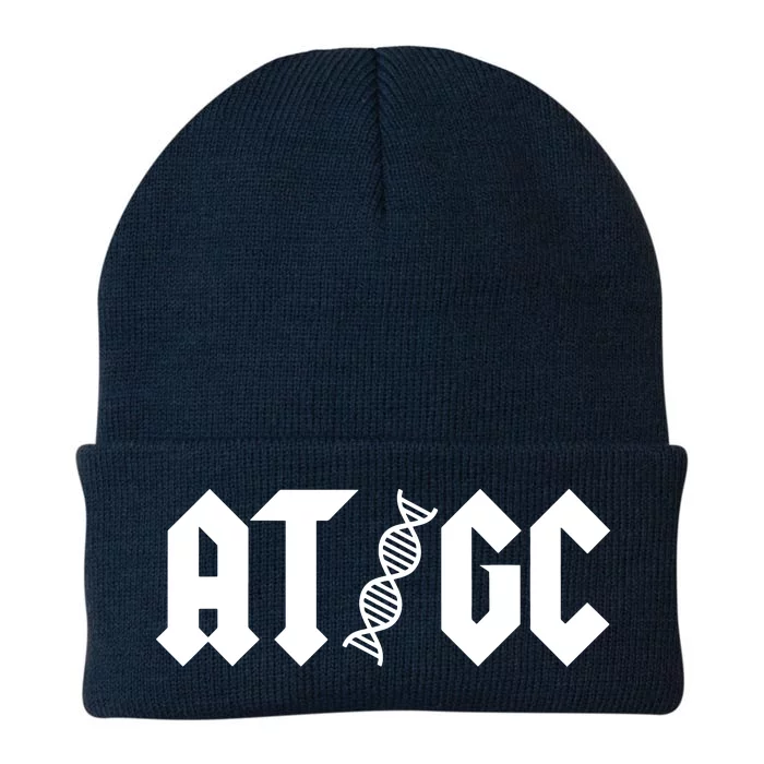 At Gc Biology Dna Strand Double Helix Teacher Pupil Student Knit Cap Winter Beanie