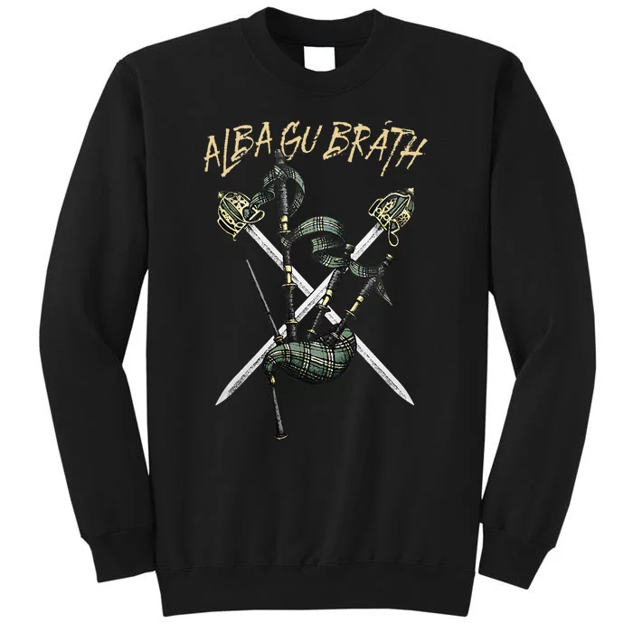 Alba Gu BráTh Scotland Forever Tall Sweatshirt