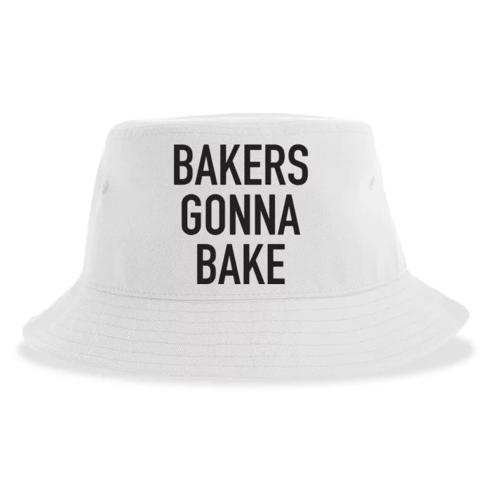 Akers Gonna Bake Funny Baking Quote Sustainable Bucket Hat