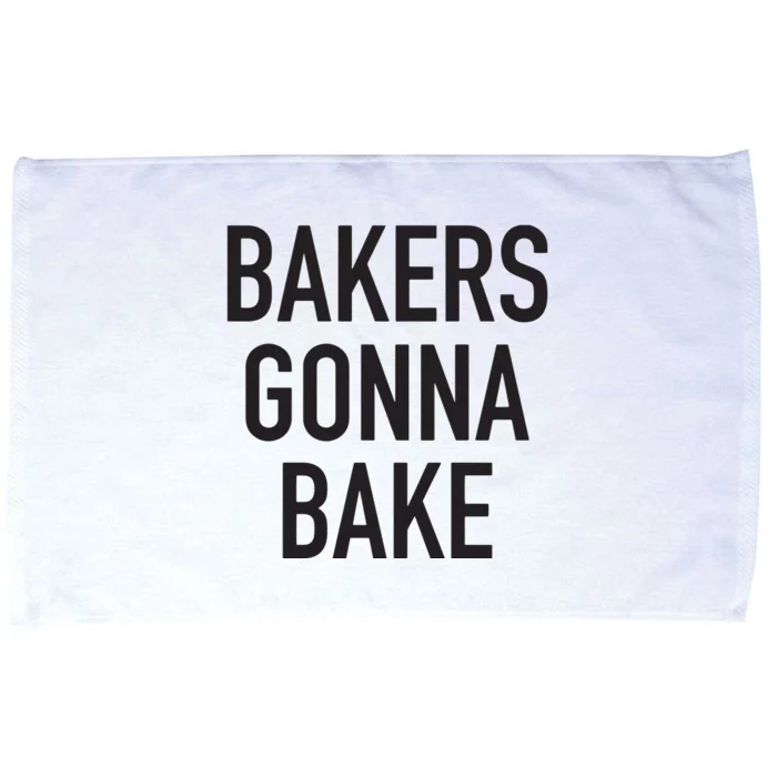 Akers Gonna Bake Funny Baking Quote Microfiber Hand Towel