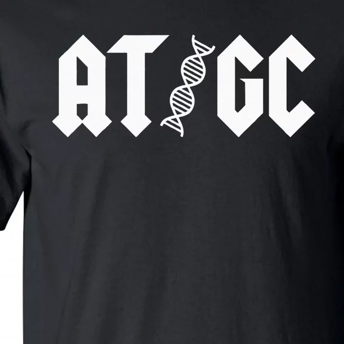 AT GC Biology DNA Strand Double Helix Teacher Pupil Student Tall T-Shirt