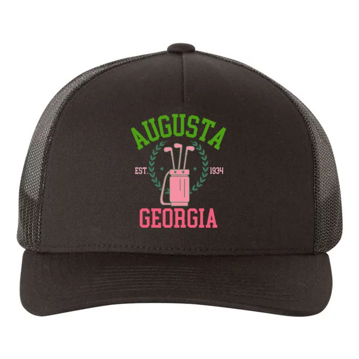 Augusta Georgia Coquette Golf Tournament Yupoong Adult 5-Panel Trucker Hat