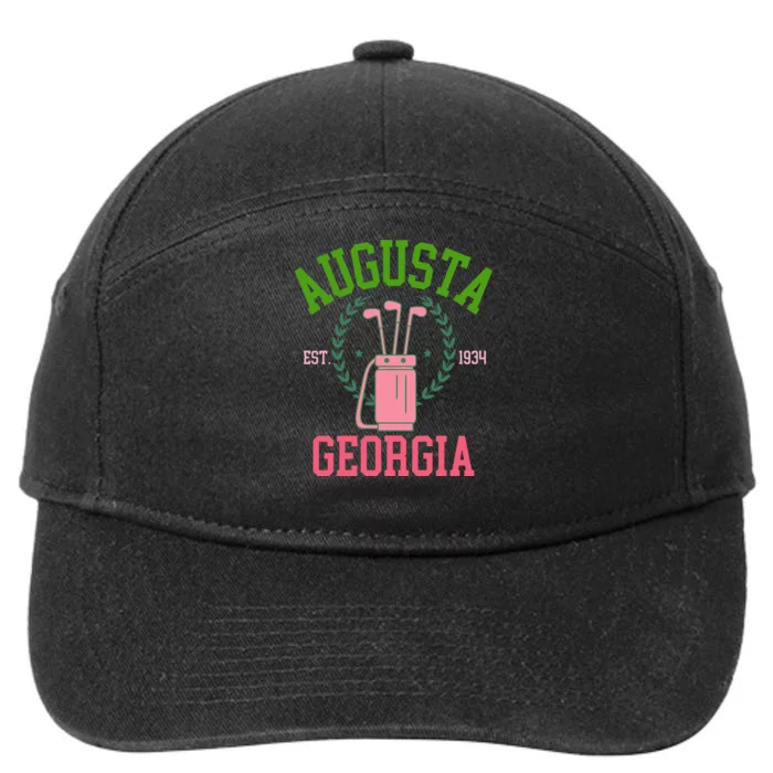 Augusta Georgia Coquette Golf Tournament 7-Panel Snapback Hat