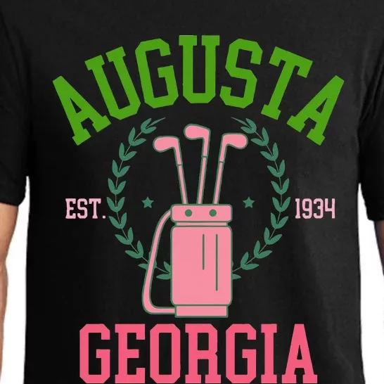 Augusta Georgia Coquette Golf Tournament Pajama Set