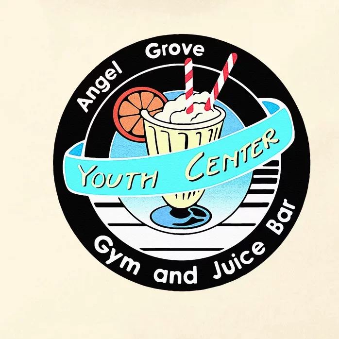 Angel Grove Center Gym And Juice Bar Zip Tote Bag