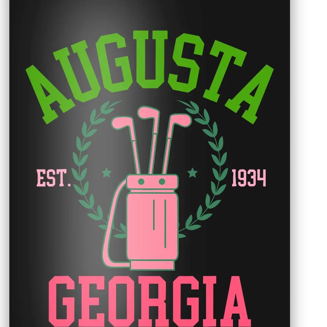 Augusta Georgia Coquette Golf Tournament Bows Social Club Poster