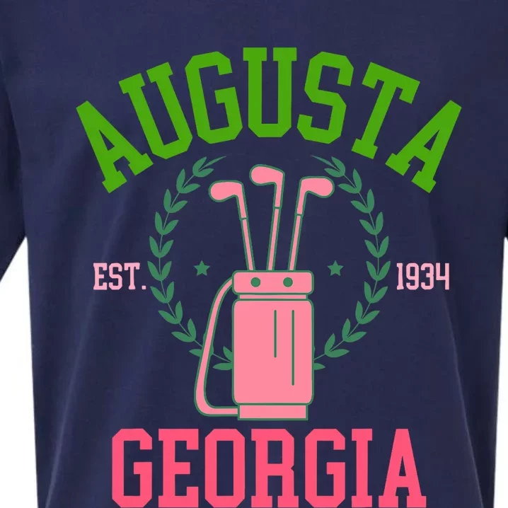 Augusta Georgia Coquette Golf Tournament Bows Social Club Sueded Cloud Jersey T-Shirt