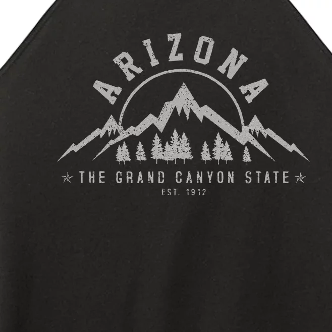 Arizona Grand Canyon State Est. 1912 Mountains Nature Gift Women’s Perfect Tri Rocker Tank