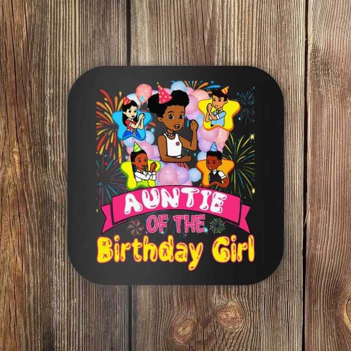 Auntie GracieS Corner Birthday Dolls Cute Party Gift Coaster