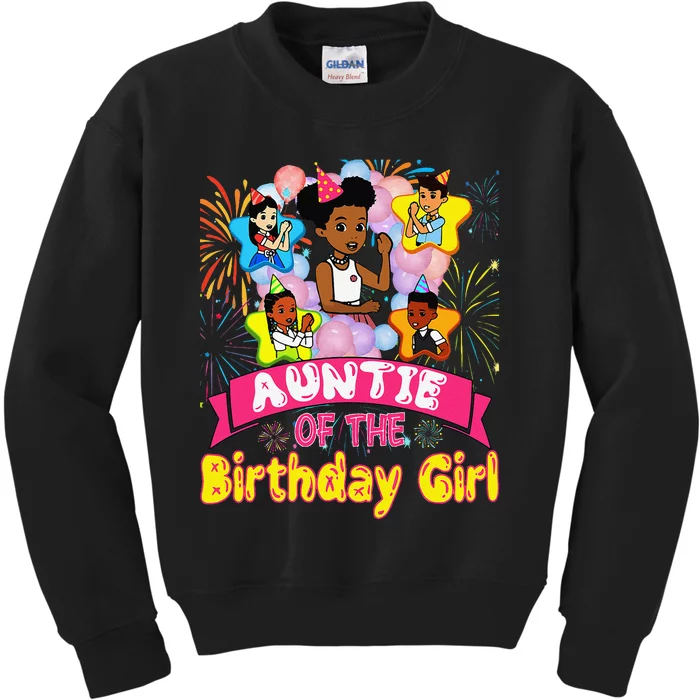 Auntie GracieS Corner Birthday Dolls Cute Party Gift Kids Sweatshirt