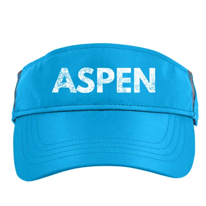 Aspen Gift Colorado Skiing Adult Drive Performance Visor