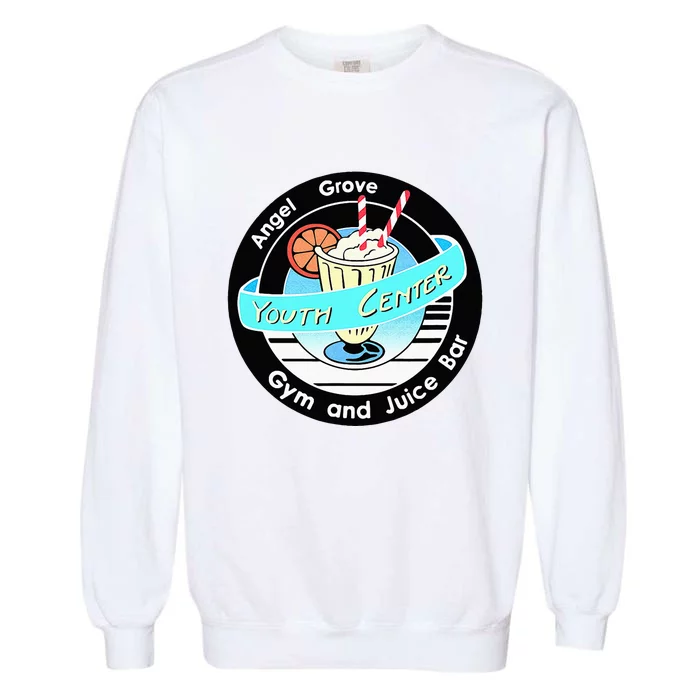 Angel Grove Center Gym And Juice Bar Garment-Dyed Sweatshirt