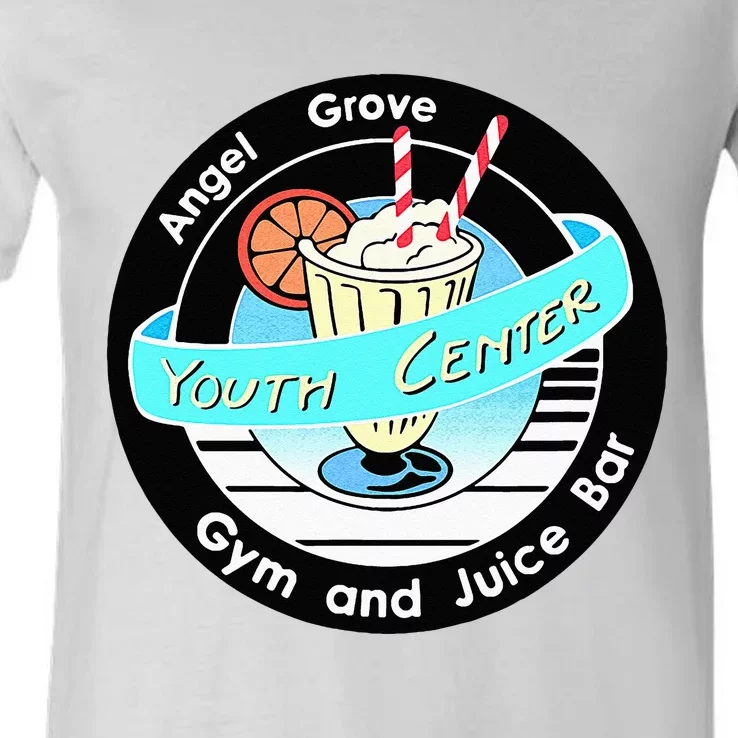 Angel Grove Center Gym And Juice Bar V-Neck T-Shirt