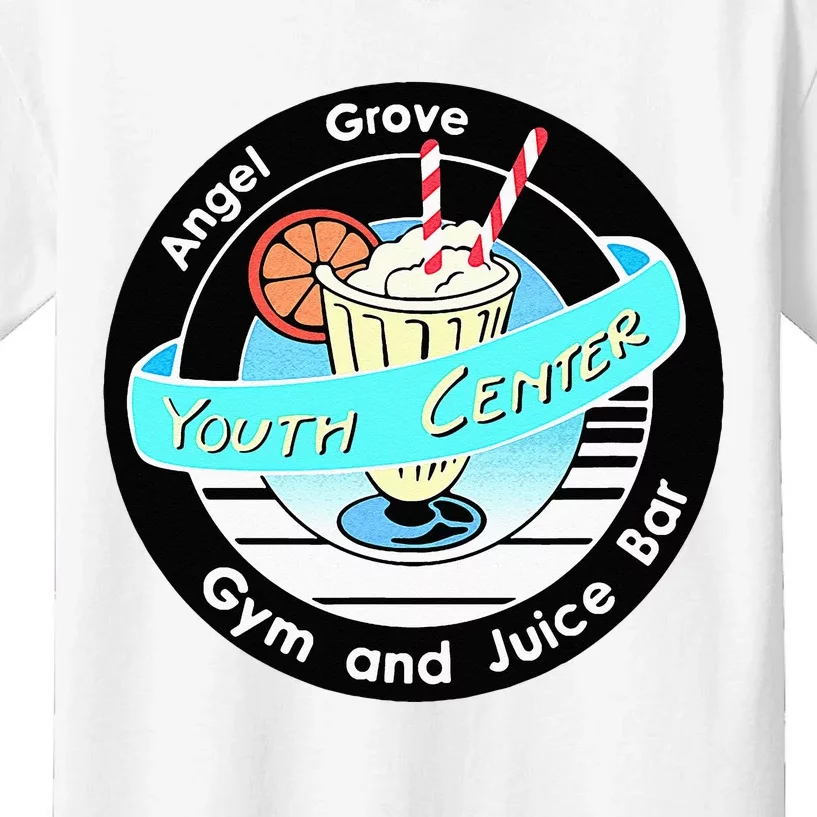 Angel Grove Center Gym And Juice Bar Kids T-Shirt