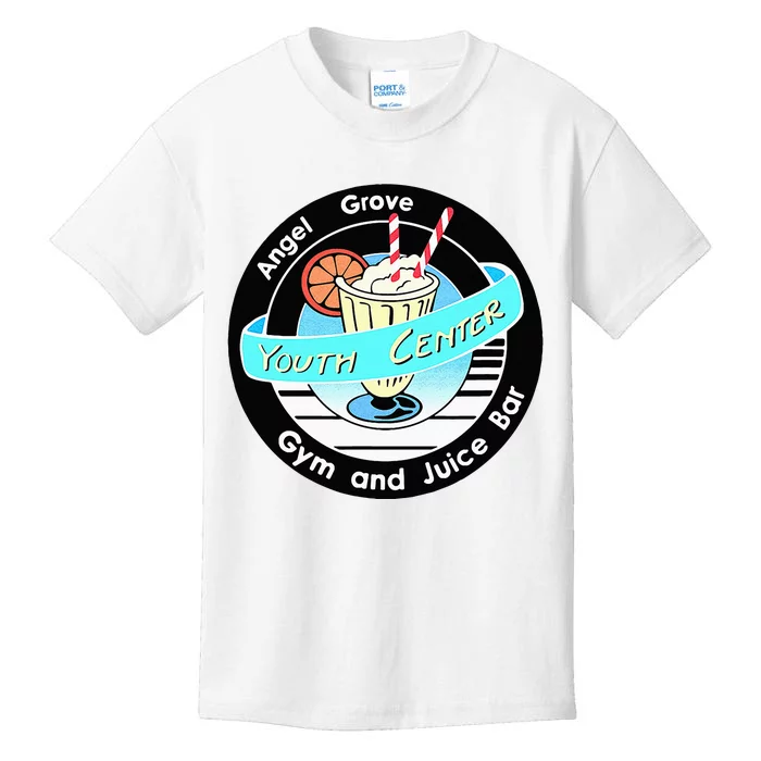 Angel Grove Center Gym And Juice Bar Kids T-Shirt