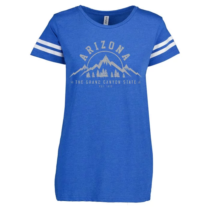 Arizona Grand Canyon State Est. 1912 Mountains Nature Gift Enza Ladies Jersey Football T-Shirt