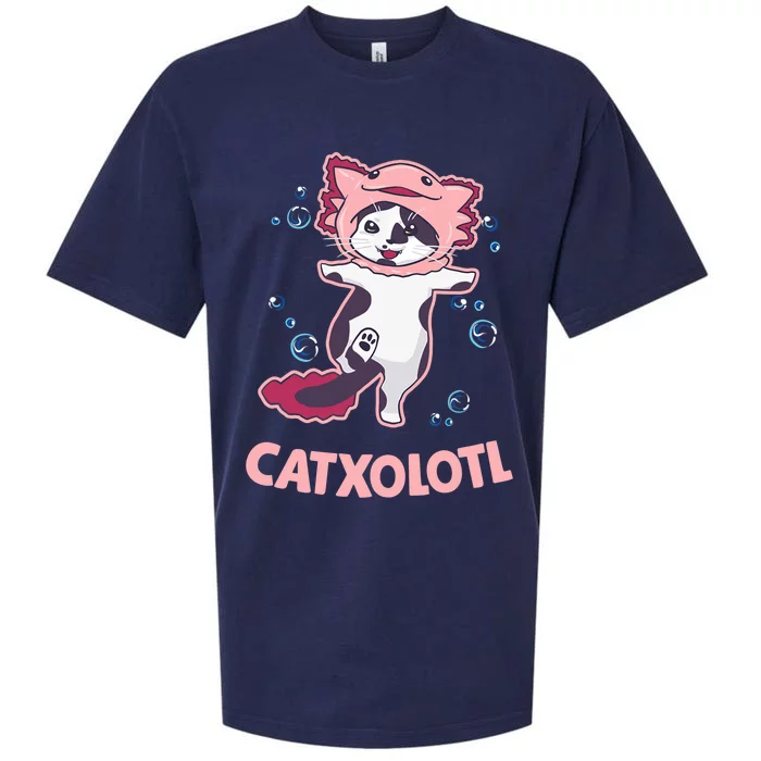 axolotl gifts, catxolotl, axolotl lovers Sueded Cloud Jersey T-Shirt