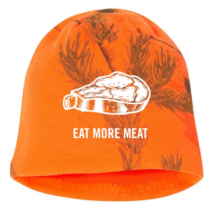 American Gravy Cooking With Gruel Eat More Meat Kati - Camo Knit Beanie