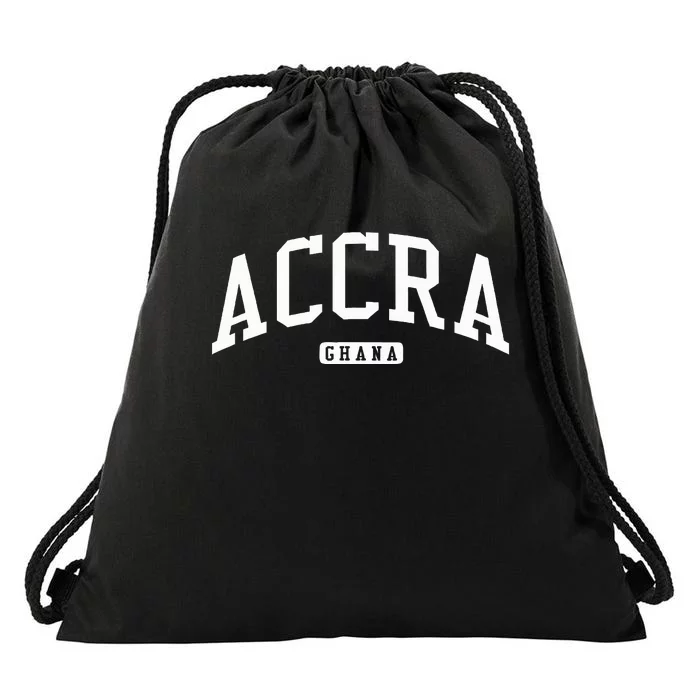 Accra Ghana College Drawstring Bag