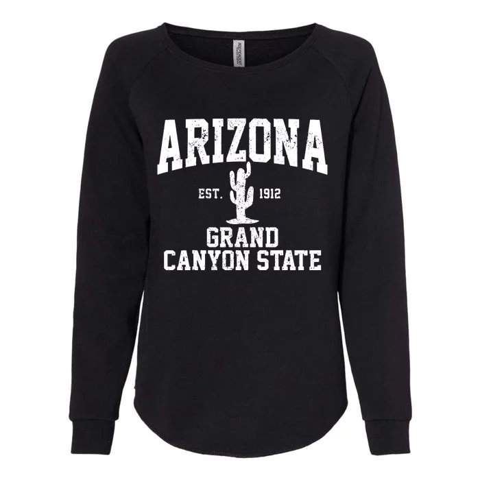 Arizona Grand Canyon State Cactus Souvenir Gift Womens California Wash Sweatshirt