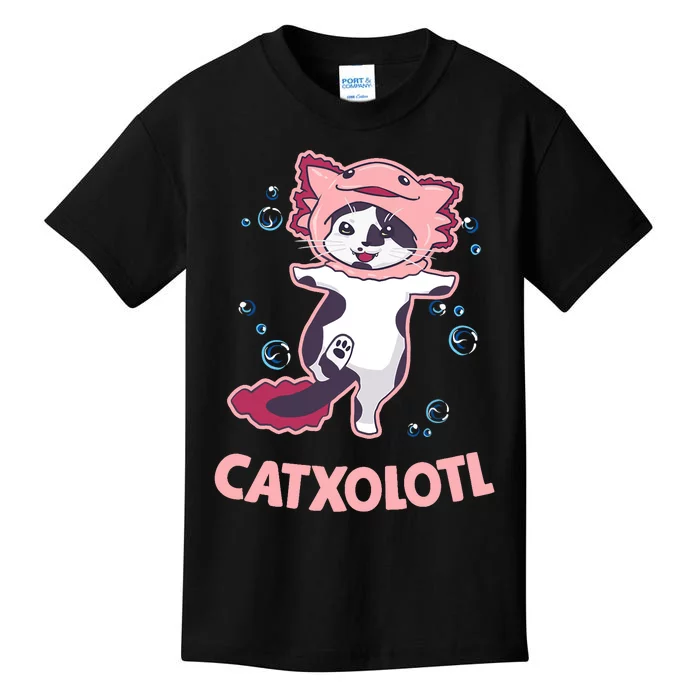 Axolotl Gifts Catxolotl Axolotl Lovers Kids T-Shirt