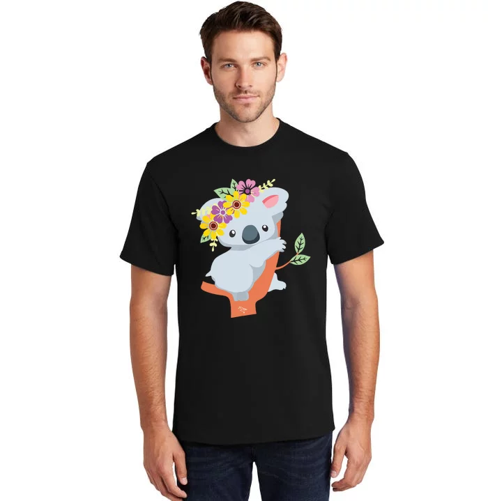 Australian Gift Cute Koala Bear Tall T-Shirt