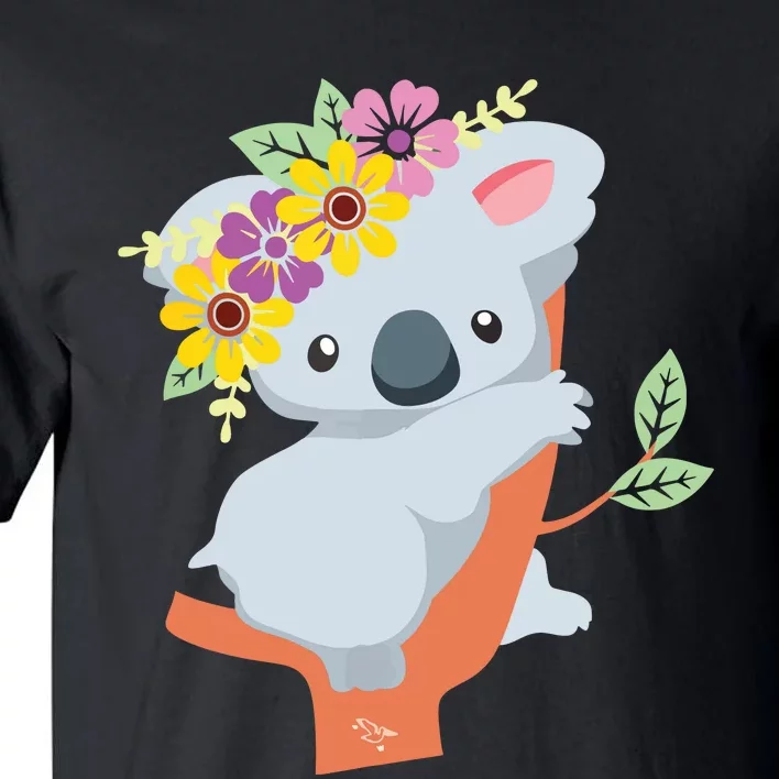 Australian Gift Cute Koala Bear Tall T-Shirt