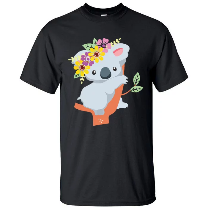 Australian Gift Cute Koala Bear Tall T-Shirt