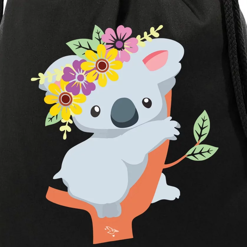 Australian Gift Cute Koala Bear Drawstring Bag