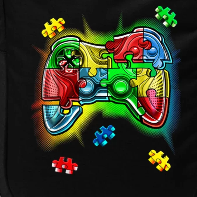 Autism Gamer Controller Impact Tech Backpack