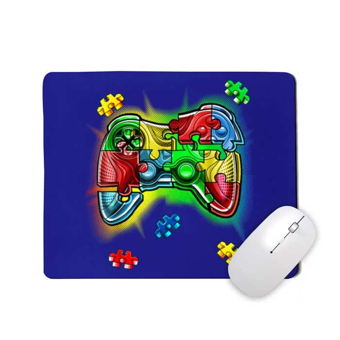 Autism Gamer Controller Mousepad