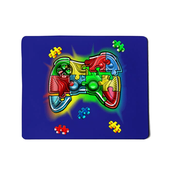 Autism Gamer Controller Mousepad