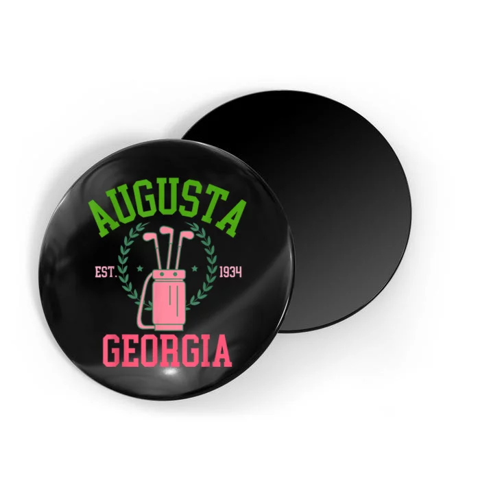 Augusta Georgia Coquette Golf Tournament Bows Social Club Magnet