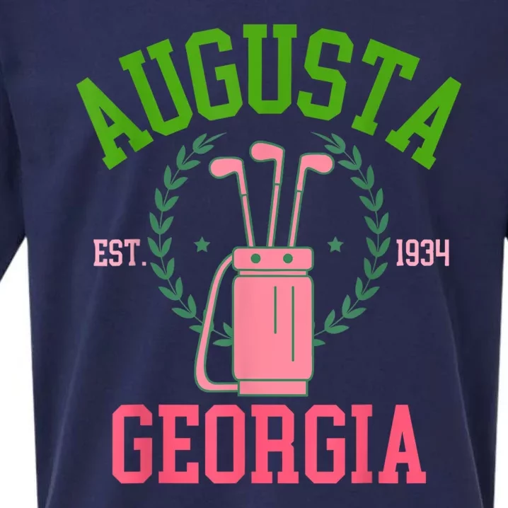 Augusta Georgia Coquette Golf Tournament Bows Social Club Sueded Cloud Jersey T-Shirt