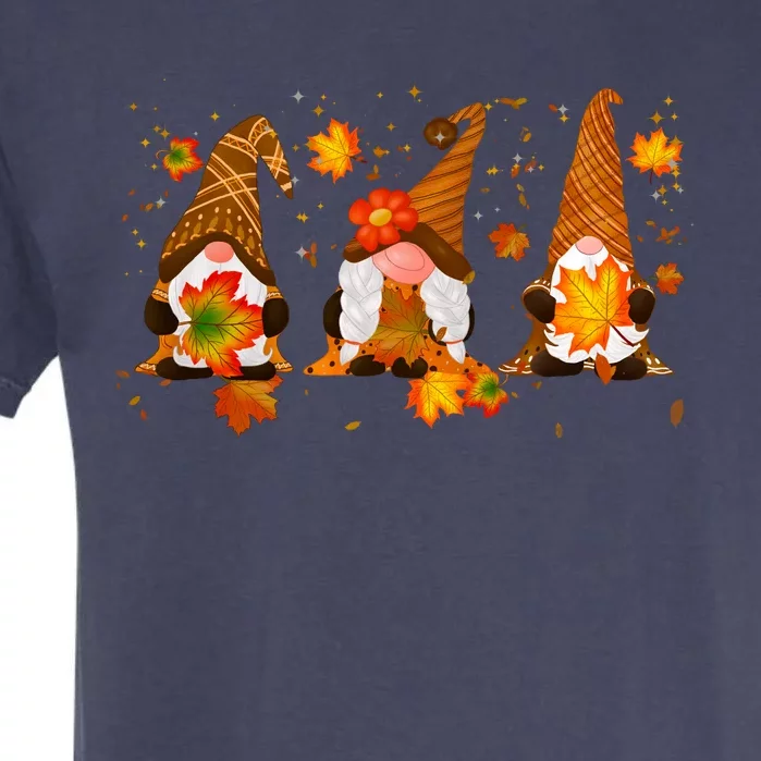 Autumn Gnome Cute Fall Lover Garment-Dyed Heavyweight T-Shirt