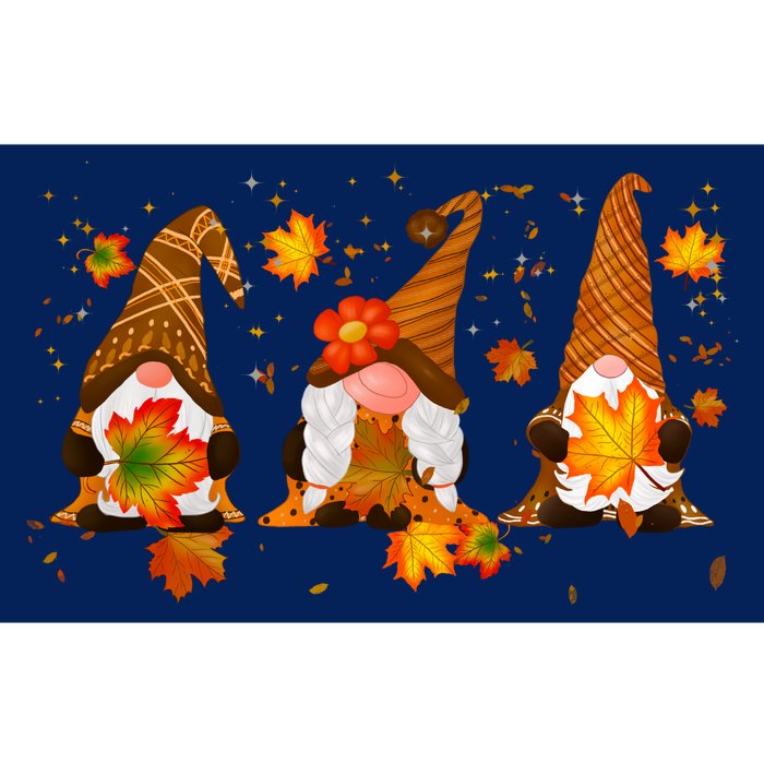 Autumn Gnome Cute Fall Lover Bumper Sticker