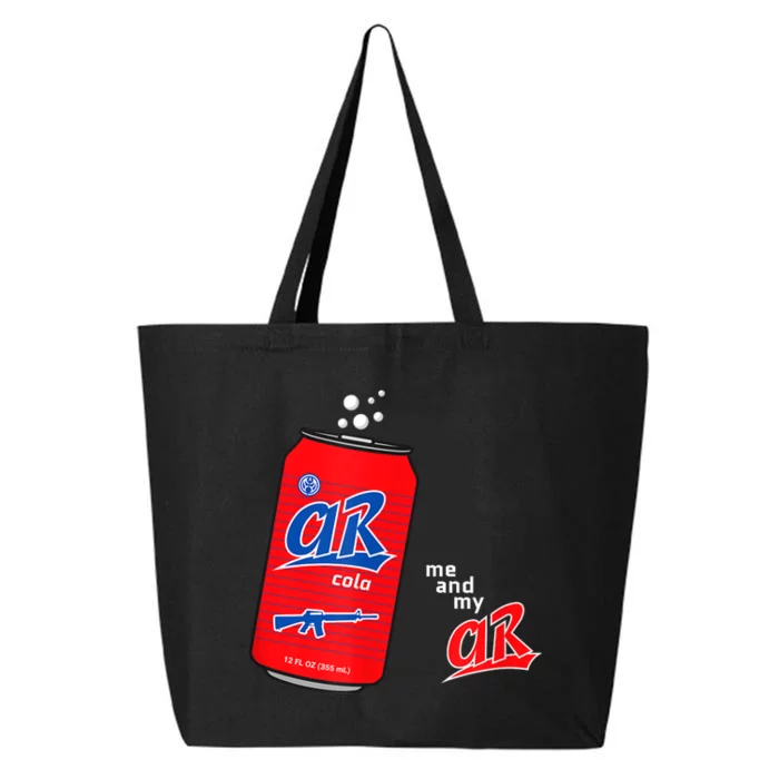 AR15 Gun Cola Parody Soda 25L Jumbo Tote