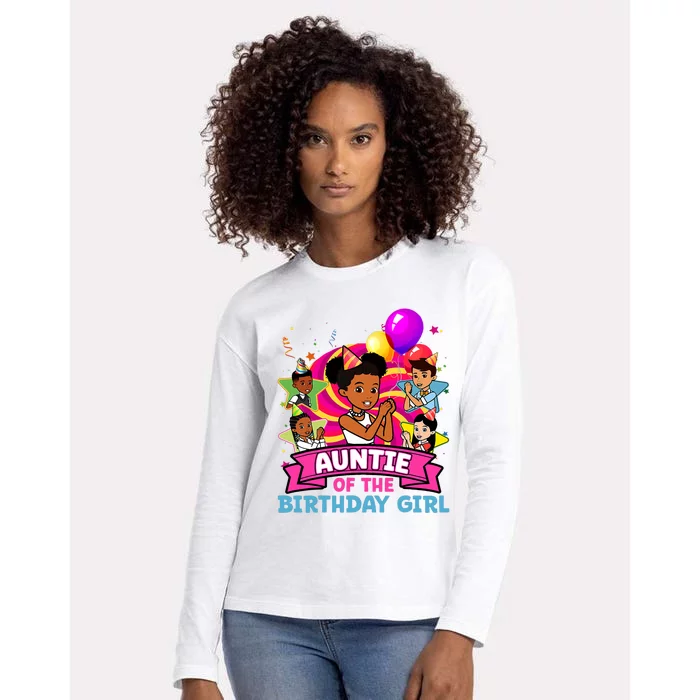 Auntie Gracies Corner Birthday Dolls Cute Party Womens Cotton Relaxed Long Sleeve T-Shirt