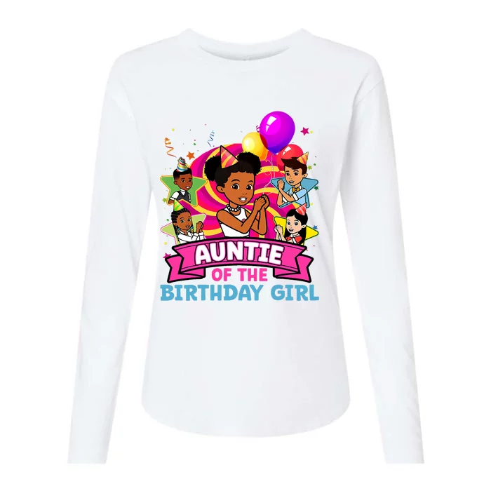 Auntie Gracies Corner Birthday Dolls Cute Party Womens Cotton Relaxed Long Sleeve T-Shirt