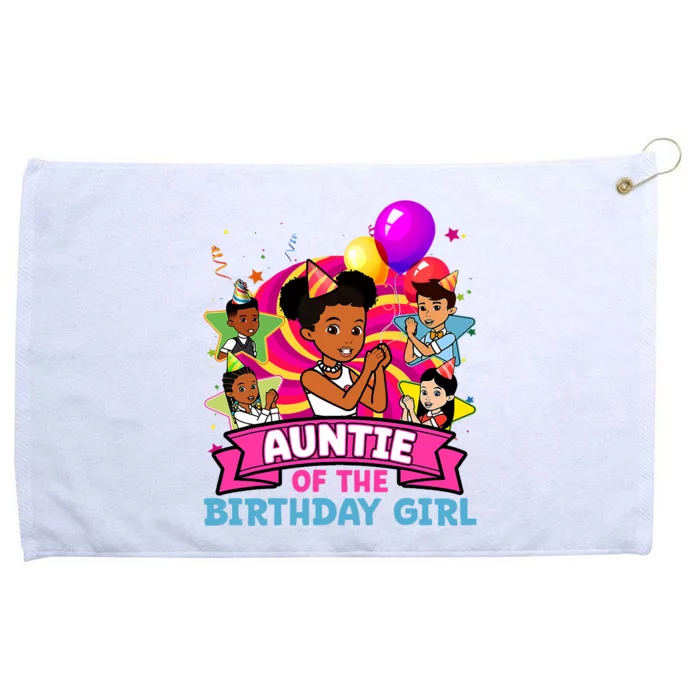 Auntie Gracies Corner Birthday Dolls Cute Party Grommeted Golf Towel