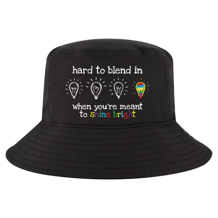 Autistic Gifts Colorful Autism Awareness Cool Comfort Performance Bucket Hat